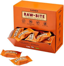 RAWBITE CASHEW – Wegańskie Przekąski w Office Box