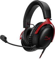 HyperX Cloud III – Przewodowe słuchawki gamingowe do PC i PS5