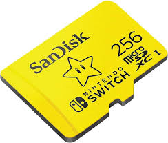 Karta microSD SanDisk 256 GB do Nintendo Switch