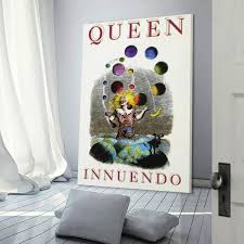 Plakat na Płótnie Queen - Album Innuendo 50x70 cm