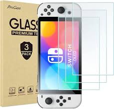 Ochraniacz ekranu ProCase do Nintendo Switch OLED 7'' - Szkło hartowane 9H