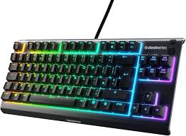 SteelSeries Apex 3 TKL - Kompaktowa Klawiatura RGB do Gier