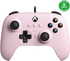 8BitDo Ultimate Kontroler Przewodowy Xbox - Różowy Pastelowy
