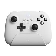 Kontroler 8Bitdo Biały L - Gry wideo