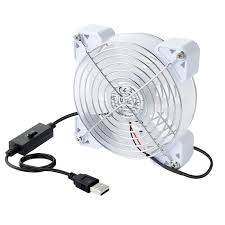 ELUTENG 120 mm RGB Wentylator USB z Regulacją Prędkości