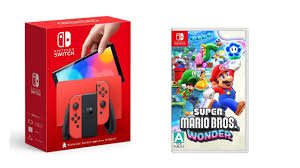Nintendo Switch OLED 64GB - Edycja Mario Czerwona