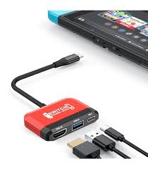 RREAKA Dock 3 w 1 do Nintendo Switch OLED