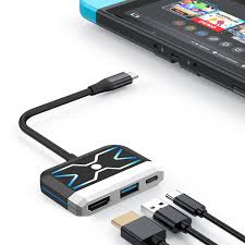 Przełącznik Dock 3w1 do Nintendo Switch/OLED z HDMI