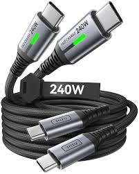 Kabel INIU 240W USB C do USB C - 2 sztuki
