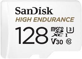 Sandisk High Endurance 128GB Karta Pamięci microSD