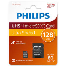 Philips Karta microSDXC 128 GB Ultra Speed z adapterem SD UHS-I U1