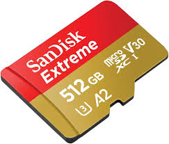 Karta microSD SanDisk Extreme 512 GB 4K UHS I