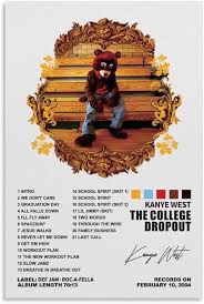 Plakat Kanye West - The College Dropout 12x18 cali