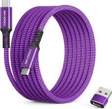 Kabel USB C 100W z Adapterem 3m do Szybkiego Ładowania