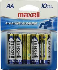 Bateria alkaliczna Maxell "AA" 10 szt. (LR6) - Blister