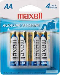 Baterie alkaliczne Maxell LR6 AA 1.5V 4szt. - Długotrwałe