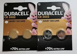 4 sztuki baterii Duracell CR2032 – 2 blistry