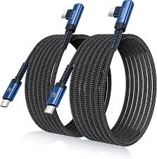 Kabel USB C Kątowy 60W - Wytrzymały Nylon
