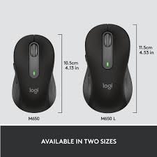 Logitech Signature M650 L - Pełnowymiarowa Mysz Bezprzewodowa