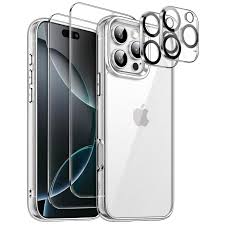 JETech Etui 5w1 z Szkłem do iPhone 16 Pro 6