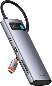 Baseus 7w1 Hub USB C z HDMI 4K@60Hz i 100W PD