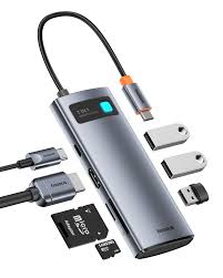 Baseus Hub USB C 7w1 4K 60Hz HDMI