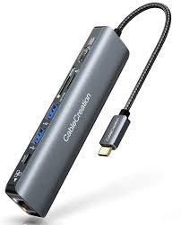 Hub USB C 7w1 z HDMI 4K 60Hz - CableCreation