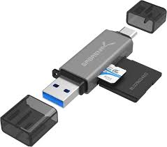 Czytnik kart Sabrent USB 3.0 i USB Type-C OTG