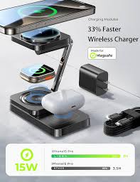 LISEN Stacja Ładująca 3 w 1 Magsafe