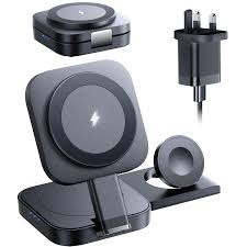 LISEN Stacja Ładowania 3 w 1 do Apple Cube MagSafe