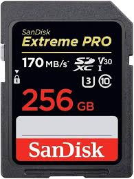 Karta pamięci SanDisk Extreme PRO 256GB SDXC UHS-1 170MB/s
