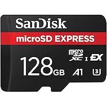 SanDisk Micro SD Express 128 GB - Ekstremalna prędkość