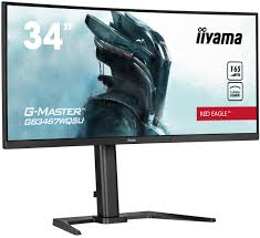 iiyama G-MASTER Red Eagle GB3467WQSU-B - Monitor Gamingowy
