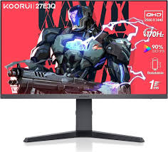 KOORUI 27-calowy monitor do gier 170 Hz 2K QHD