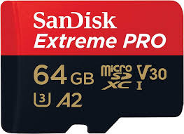 Karta Micro SD Sandisk Extreme Pro 64GB