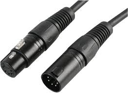 Kabel DMX XLR 5-pin męski-żeński 2 pary - Pulse PLS00410