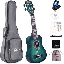 Ukulele Sopranowe Winzz - Zestaw dla Dzieci i Dorosłych