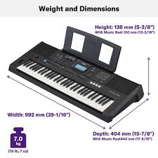 Yamaha PSR-E473 - Cyfrowa Klawiatura dla Początkujących