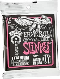 Ernie Ball Super Slinky - Powlekane Struny Gitara Elektr. 9-42
