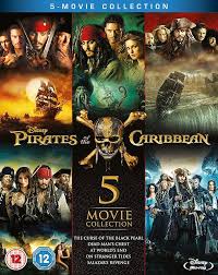 Piratów z Karaibów 1-5 na Blu-ray