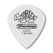 Kostka Gitarowa Jim Dunlop Tortex Jazz III 1 mm - Biała (12 sztuk)