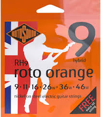 Struny Rotosound Roto Nickel 9-46 Hybrid ORANGE RH9