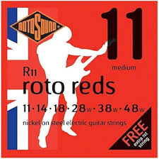 Struny Rotosound Roto Nickel REDS R11 11-48 do Gitary Elektrycznej