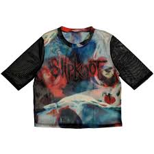 Oficjalny Czarny Crop Top Slipknot - The End So Far