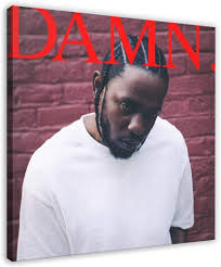 Kendrick Lamar - DAMN. Plakat na Płótnie do Sypialni