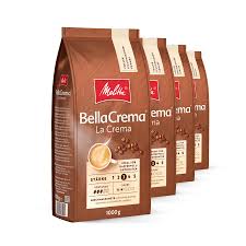 Melitta BellaCrema La Crema - Całe Ziarna Kawy 4 x 1 kg