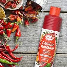 Ostry Ketchup Curry Hela - 800 ml