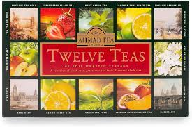 Ahmad Tea: 12 Rodzajów Herbaty w Zestawie