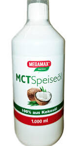 Megamax MCT Olej Spożywczy 1000g - Trójglicerydy Średniego Łańcucha