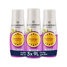 SodaStream Syrop Marakuja Bez Cukru – 3 x 9L